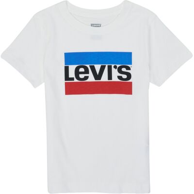 T-shirt με κοντά μανίκια Levis SPORTSWEAR LOGO TEE Άσπρο 10 χρονών T-shirt με κοντά μανίκια Levis SPORTSWEAR LOGO TEE Άσπρο 10 χρονών
