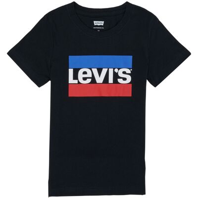 T-shirt με κοντά μανίκια Levis SPORTSWEAR LOGO TEE Black 16 χρονών T-shirt με κοντά μανίκια Levis SPORTSWEAR LOGO TEE Black 16 χρονών