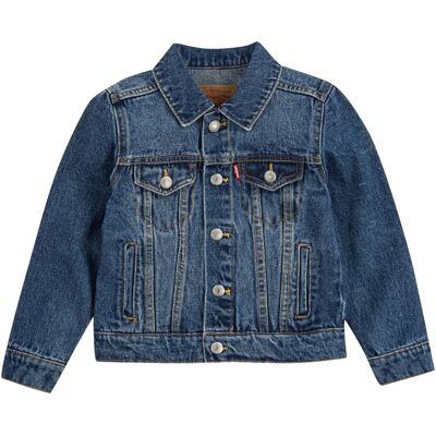 Τζιν Μπουφάν/Jacket Levis TRUCKER JACKET Μπλέ 5 χρονών Τζιν Μπουφάν/Jacket Levis TRUCKER JACKET Μπλέ 5 χρονών
