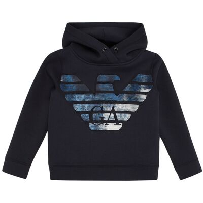 Emporio Armani 6h4ma9-1jdsz-0920 - Μπλε - Αγόρια - Φούτερ Emporio Armani 6h4ma9-1jdsz-0920 - Μπλε - Αγόρια - Φούτερ