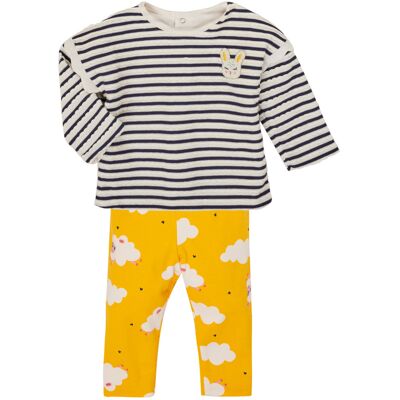 Σετ Catimini CR36041-71 Multicolour 1 mois Σετ Catimini CR36041-71 Multicolour 1 mois