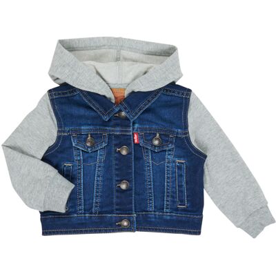 Τζιν Μπουφάν/Jacket Levis INDIGO JACKET Μπλέ 12 μηνών Τζιν Μπουφάν/Jacket Levis INDIGO JACKET Μπλέ 12 μηνών
