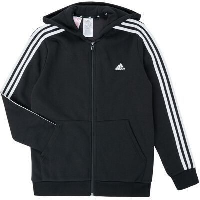 T-shirt με κουκούλα adidas B 3S FZ HD Black 4 / 5 ans T-shirt με κουκούλα adidas B 3S FZ HD Black 4 / 5 ans