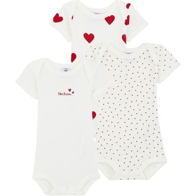 Παιδικά κορμάκια Petit Bateau A00BB-00 Άσπρο 6 mois Παιδικά κορμάκια Petit Bateau A00BB-00 Άσπρο 6 mois