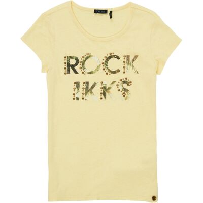 T-shirt με κοντά μανίκια Ikks XS10182-73-C Yellow 3 ans T-shirt με κοντά μανίκια Ikks XS10182-73-C Yellow 3 ans