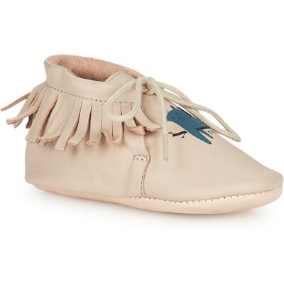 Παντόφλες Easy Peasy MEXIMOO Beige 0-6 μηνών Παντόφλες Easy Peasy MEXIMOO Beige 0-6 μηνών