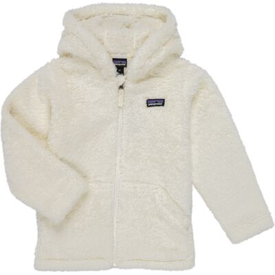 Fleece Patagonia FURRY FRIENDS HOODY Άσπρο 12 / 18 mois Fleece Patagonia FURRY FRIENDS HOODY Άσπρο 12 / 18 mois