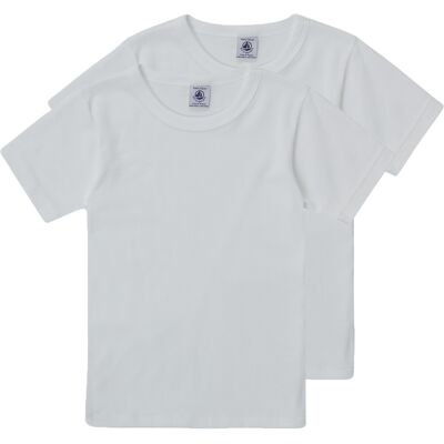 Μπλουζάκια με μακριά μανίκια Petit Bateau THEO Άσπρο 10 ans Μπλουζάκια με μακριά μανίκια Petit Bateau THEO Άσπρο 10 ans