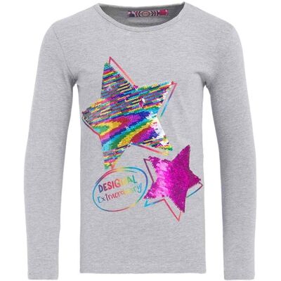 T-shirt με κοντά μανίκια Desigual 17WGTK62 Grey 6 χρονών T-shirt με κοντά μανίκια Desigual 17WGTK62 Grey 6 χρονών