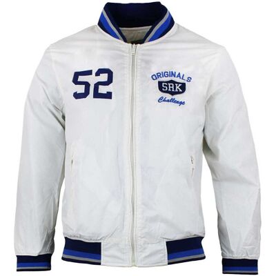 Μπουφάν Srk Blouson esprit coupe-vent garçon ECAVEN Άσπρο 10 χρονών Μπουφάν Srk Blouson esprit coupe-vent garçon ECAVEN Άσπρο 10 χρονών