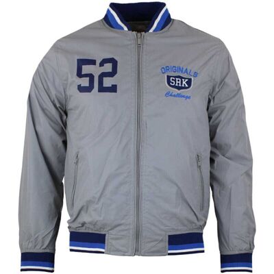 Μπουφάν Srk Blouson esprit coupe-vent garçon ECAVEN Grey 16 χρονών Μπουφάν Srk Blouson esprit coupe-vent garçon ECAVEN Grey 16 χρονών