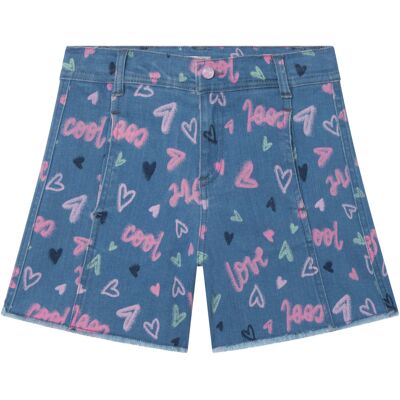 Shorts & Βερμούδες Billieblush U14663-Z13 Μπλέ 4 ans Shorts & Βερμούδες Billieblush U14663-Z13 Μπλέ 4 ans