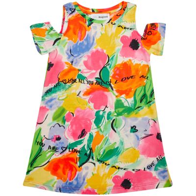Κοντά Φορέματα Desigual VEST_CAMPO Multicolour 7 / 8 ans Κοντά Φορέματα Desigual VEST_CAMPO Multicolour 7 / 8 ans