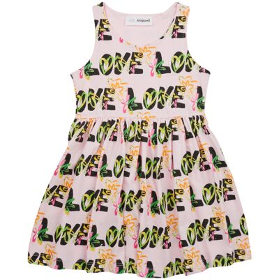 Κοντά Φορέματα Desigual VEST_TESS Ροζ 5 / 6 ans Κοντά Φορέματα Desigual VEST_TESS Ροζ 5 / 6 ans