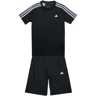 Σετ από φόρμες adidas TR-ES 3S TSET Black 15 / 16 ans Σετ από φόρμες adidas TR-ES 3S TSET Black 15 / 16 ans