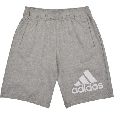 Shorts & Βερμούδες adidas BL SHORT Grey 11 / 12 ans Shorts & Βερμούδες adidas BL SHORT Grey 11 / 12 ans