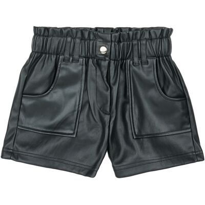 Shorts & Βερμούδες Only KOGSTEPHANIE FAUX LEATHER SHORTS CS OTW Black 15 ans Shorts & Βερμούδες Only KOGSTEPHANIE FAUX LEATHER SHORTS CS OTW Black 15 ans