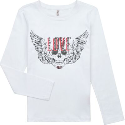 Μπλουζάκια με μακριά μανίκια Only KOGTENNA FIT L/S BOX TOP CS Multicolour 10 ans Μπλουζάκια με μακριά μανίκια Only KOGTENNA FIT L/S BOX TOP CS Multicolour 10 ans