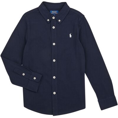 Πουκάμισο με μακριά μανίκια Polo Ralph Lauren LS FB CS M5-SHIRTS-SPORT SHIRT Marine 18 / 20 ans Πουκάμισο με μακριά μανίκια Polo Ralph Lauren LS FB CS M5-SHIRTS-SPORT SHIRT Marine 18 / 20 ans