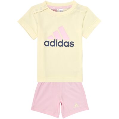Σετ από φόρμες adidas I BL CO T SET Ροζ 0 / 3 mois Σετ από φόρμες adidas I BL CO T SET Ροζ 0 / 3 mois