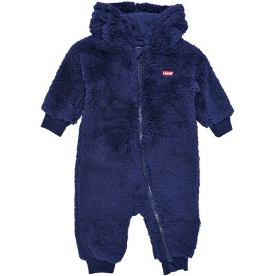 Ολόσωμες φόρμα Levis LVN BEAR SHERPA COVERALL Μπλέ 9 mois Ολόσωμες φόρμα Levis LVN BEAR SHERPA COVERALL Μπλέ 9 mois