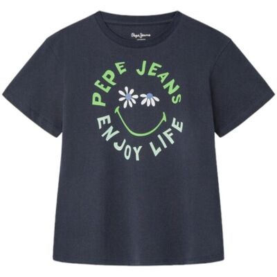 T-shirt με κοντά μανίκια Pepe jeans PG503081 594 Μπλέ 4 χρονών T-shirt με κοντά μανίκια Pepe jeans PG503081 594 Μπλέ 4 χρονών