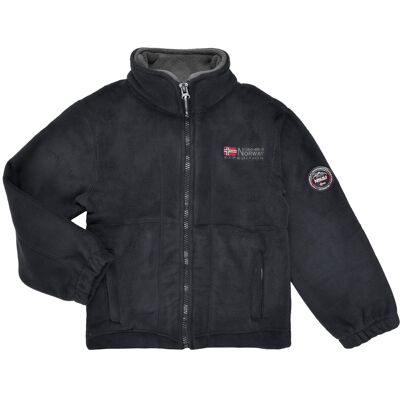 Fleece Geographical Norway TORLEON Black 12 ans Fleece Geographical Norway TORLEON Black 12 ans