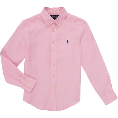 Πουκάμισο με μακριά μανίκια Polo Ralph Lauren CLBDPPC-SHIRTS-SPORT SHIRT Ροζ 10 / 12 ans Πουκάμισο με μακριά μανίκια Polo Ralph Lauren CLBDPPC-SHIRTS-SPORT SHIRT Ροζ 10 / 12 ans