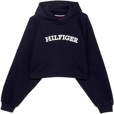 Fleece Tommy Hilfiger Monotype Hoodie Μπλέ 8 χρονών Fleece Tommy Hilfiger Monotype Hoodie Μπλέ 8 χρονών