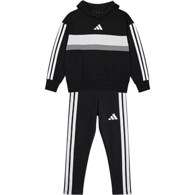 Σετ από φόρμες adidas JI6218 Black 6 / 7 ans Σετ από φόρμες adidas JI6218 Black 6 / 7 ans