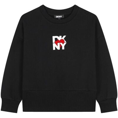 Φούτερ από βαμβάκι DKNY D62082 - 10 και 14 ετών Φούτερ από βαμβάκι DKNY D62082 - 10 και 14 ετών