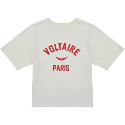T-shirt με κοντά μανίκια Zadig & Voltaire X60459 Άσπρο 10 ans T-shirt με κοντά μανίκια Zadig & Voltaire X60459 Άσπρο 10 ans
