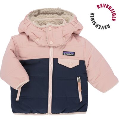 Χοντρό Μπουφάν Patagonia BABY REVERSIBLE TRIBBLES HOODY Beige 12 mois Χοντρό Μπουφάν Patagonia BABY REVERSIBLE TRIBBLES HOODY Beige 12 mois