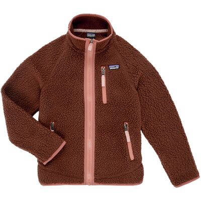 Fleece Patagonia RETRO PILE JACKET Red 6 ans Fleece Patagonia RETRO PILE JACKET Red 6 ans