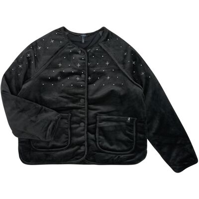 Μπουφάν / Ζακέτες Ikks X217032 Black 4 ans Μπουφάν / Ζακέτες Ikks X217032 Black 4 ans