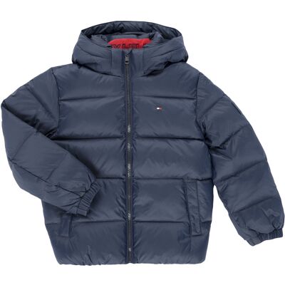 Χοντρό μπουφάν Tommy Hilfiger ESSENTIAL DOWN JACKET Μπλέ 10 ans Χοντρό μπουφάν Tommy Hilfiger ESSENTIAL DOWN JACKET Μπλέ 10 ans