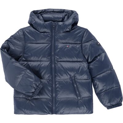 Χοντρό Μπουφάν Tommy Hilfiger ESSENTIAL DOWN JACKET Μπλέ 14 ans Χοντρό Μπουφάν Tommy Hilfiger ESSENTIAL DOWN JACKET Μπλέ 14 ans