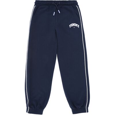 Φόρμες Tommy Hilfiger TOMMY VARSITY SWEATPANTS Μπλέ 8 ans Φόρμες Tommy Hilfiger TOMMY VARSITY SWEATPANTS Μπλέ 8 ans