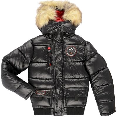 Χοντρό μπουφάν Geographical Norway BUGS Black 8 ans Χοντρό μπουφάν Geographical Norway BUGS Black 8 ans