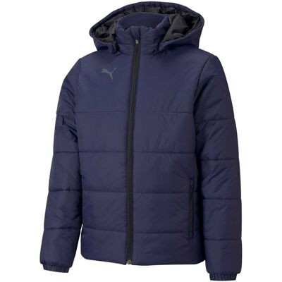 Πουμα Unisex Πανωφόρι με Γεμισμένη Επένδυση Μπλε - Μπουφάν Πουμα Unisex Πανωφόρι με Γεμισμένη Επένδυση Μπλε - Μπουφάν