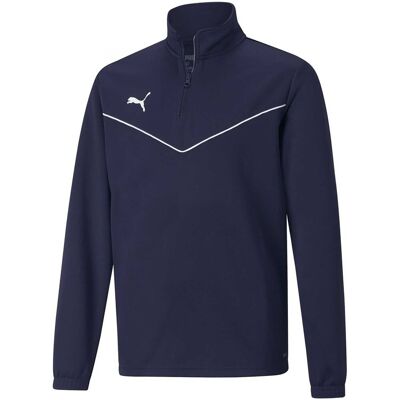 Φούτερ Puma Jr. Teamrise - 1/4 φερμουάρ - Μπλε Φούτερ Puma Jr. Teamrise - 1/4 φερμουάρ - Μπλε