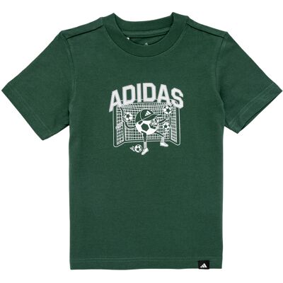 T-shirt με κοντά μανίκια adidas Essentials Tee Set Kids Green 3 / 4 ans T-shirt με κοντά μανίκια adidas Essentials Tee Set Kids Green 3 / 4 ans