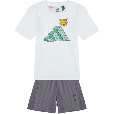 Σετ από φόρμες adidas Essentials Tee Set Kids Άσπρο 4 / 5 ans Σετ από φόρμες adidas Essentials Tee Set Kids Άσπρο 4 / 5 ans