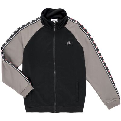Αθλητικό T-shirt Champion Full Zip Sweatshirt Black 9 / 11 ans Αθλητικό T-shirt Champion Full Zip Sweatshirt Black 9 / 11 ans