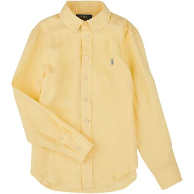 Πουκάμισο με μακριά μανίκια Polo Ralph Lauren CLBDPPC-SHIRTS-SPORT SHIRT Yellow 10 / 12 ans Πουκάμισο με μακριά μανίκια Polo Ralph Lauren CLBDPPC-SHIRTS-SPORT SHIRT Yellow 10 / 12 ans