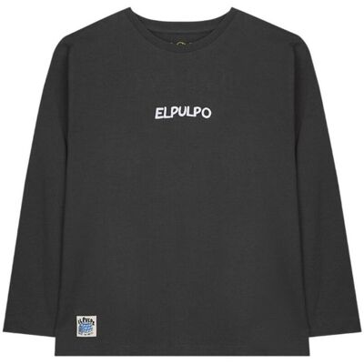 Μπλουζάκια με μακριά μανίκια Elpulpo 17010228735118 Grey 8 χρονών Μπλουζάκια με μακριά μανίκια Elpulpo 17010228735118 Grey 8 χρονών