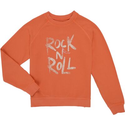 Φούτερ Zadig & Voltaire X60537 Orange 8 ans Φούτερ Zadig & Voltaire X60537 Orange 8 ans