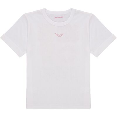 T-shirt με κοντά μανίκια Zadig & Voltaire X60534 Άσπρο 12 ans T-shirt με κοντά μανίκια Zadig & Voltaire X60534 Άσπρο 12 ans