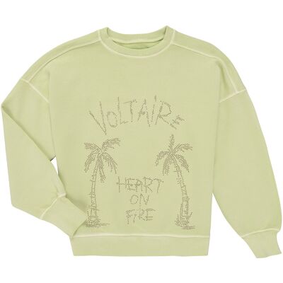 Φούτερ Zadig & Voltaire X60541 Green 8 ans Φούτερ Zadig & Voltaire X60541 Green 8 ans