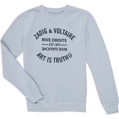 Φούτερ Zadig & Voltaire X60600 Μπλέ 8 ans Φούτερ Zadig & Voltaire X60600 Μπλέ 8 ans